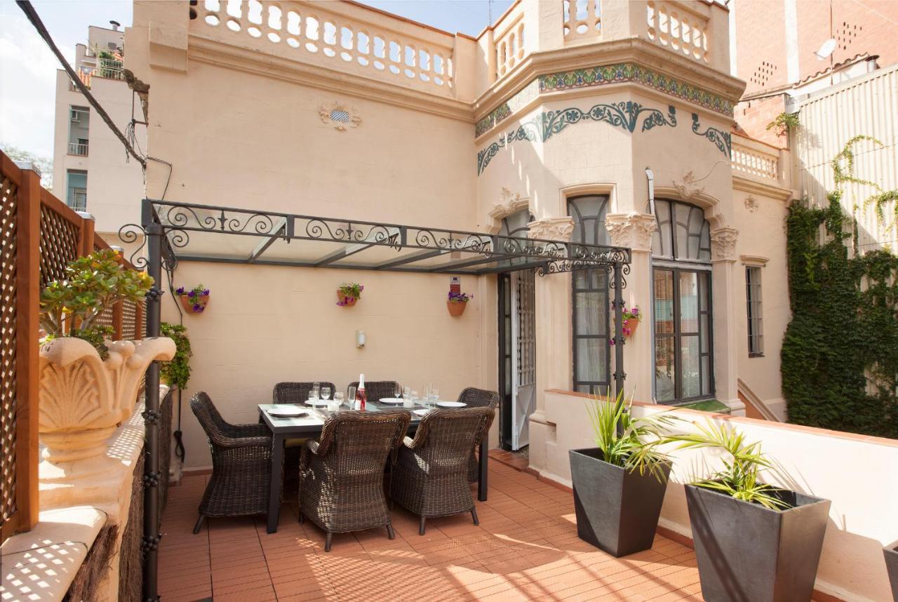 Villa Modernista Barcelona Exteriör bild