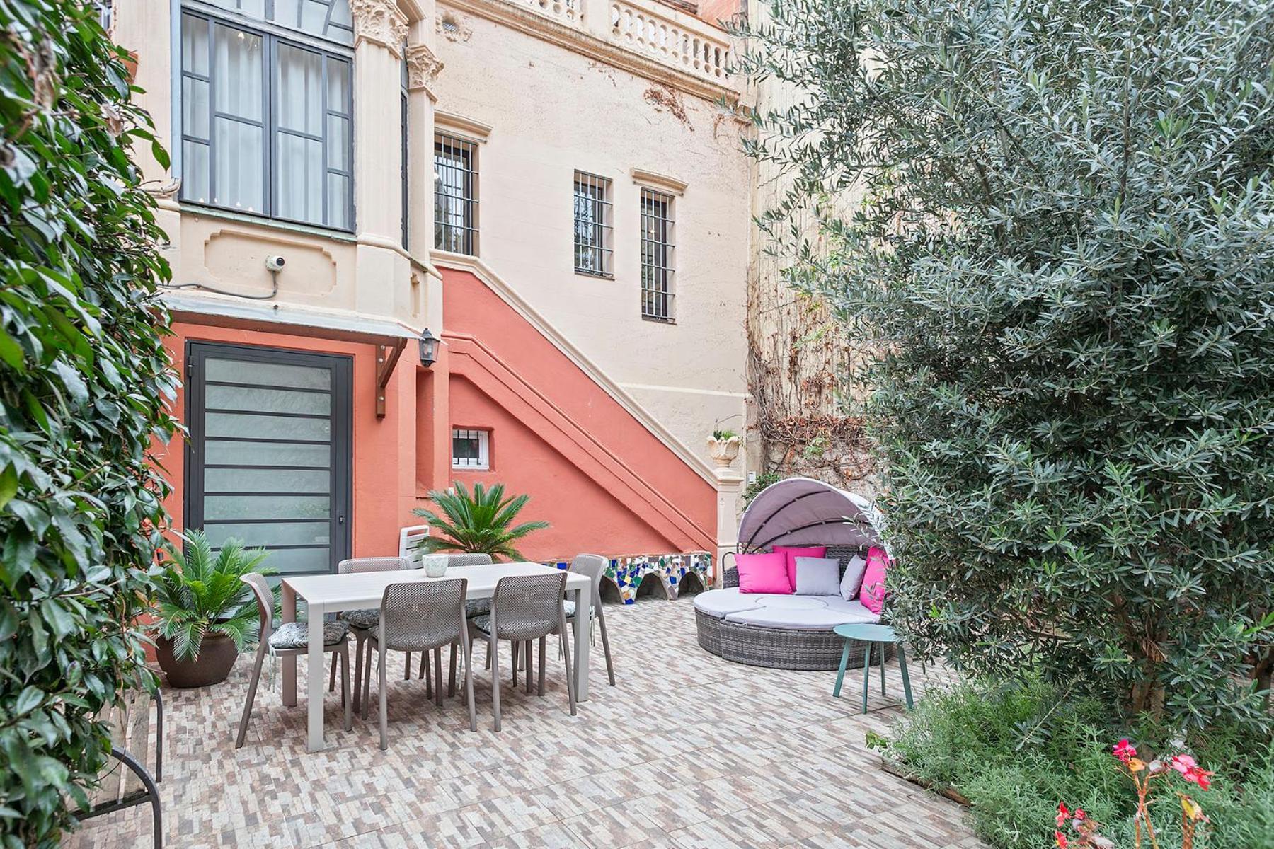 Villa Modernista Barcelona Exteriör bild