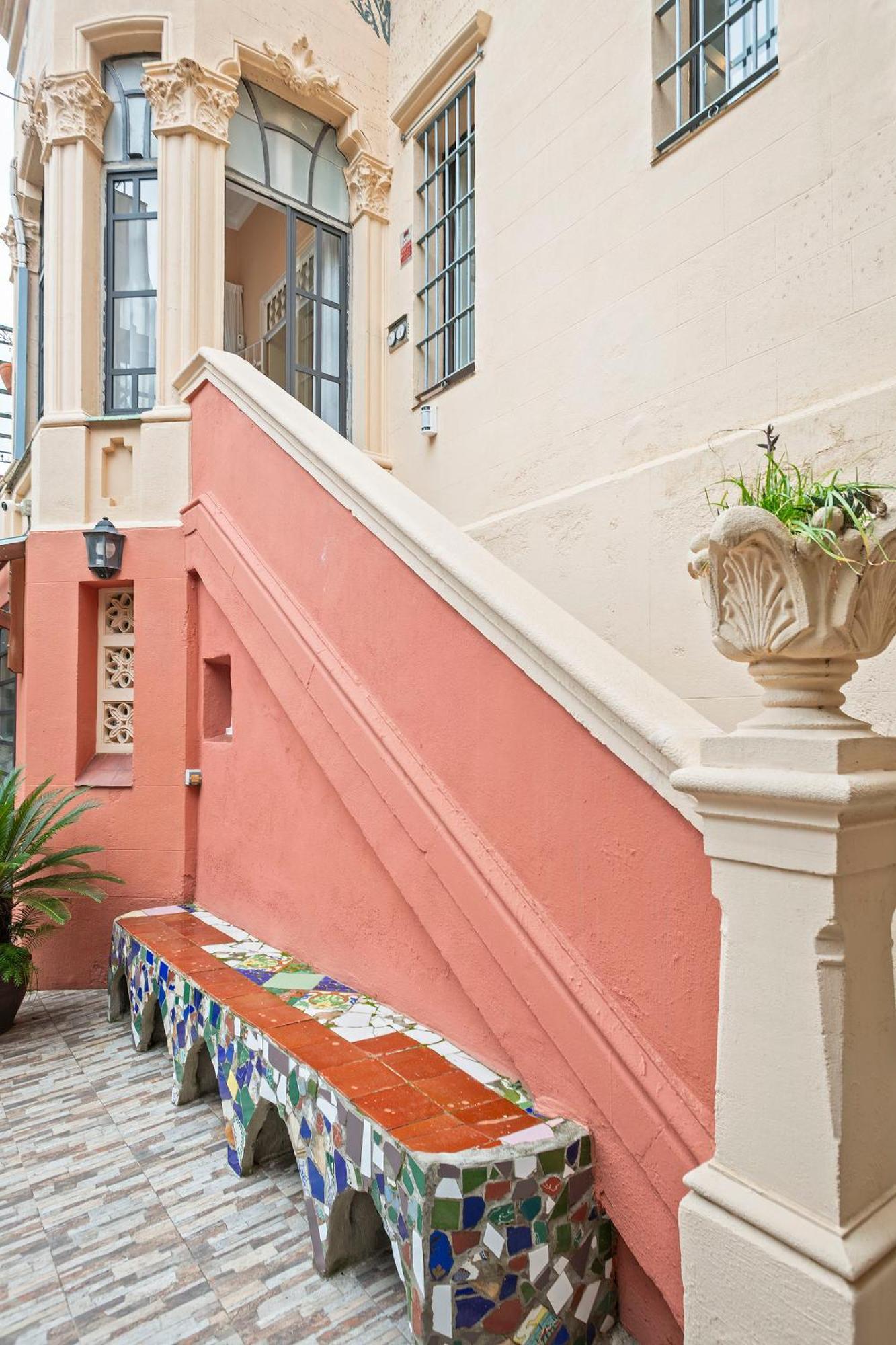 Villa Modernista Barcelona Exteriör bild