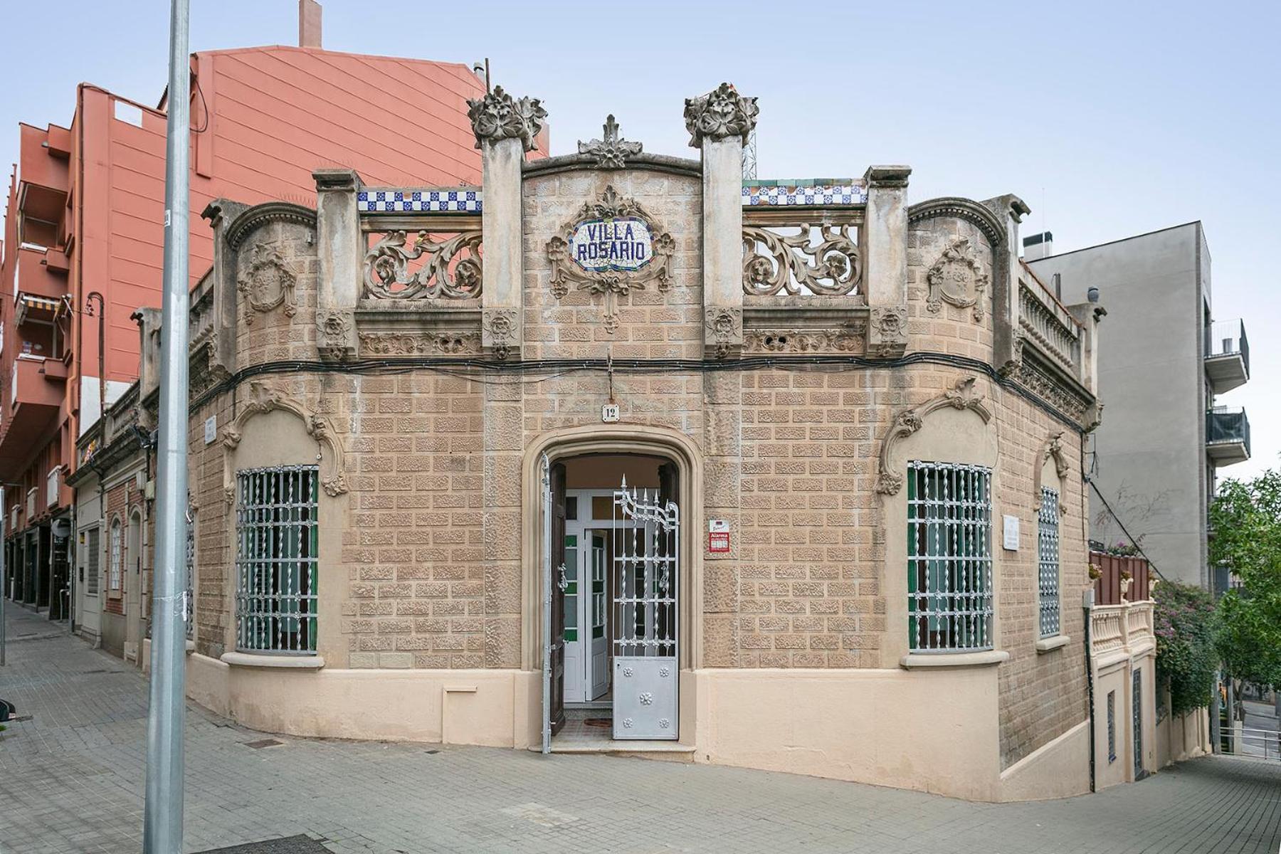 Villa Modernista Barcelona Exteriör bild