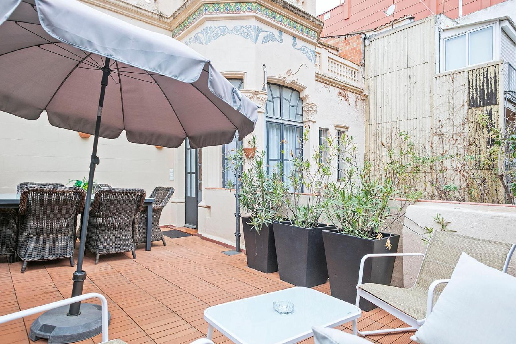 Villa Modernista Barcelona Exteriör bild